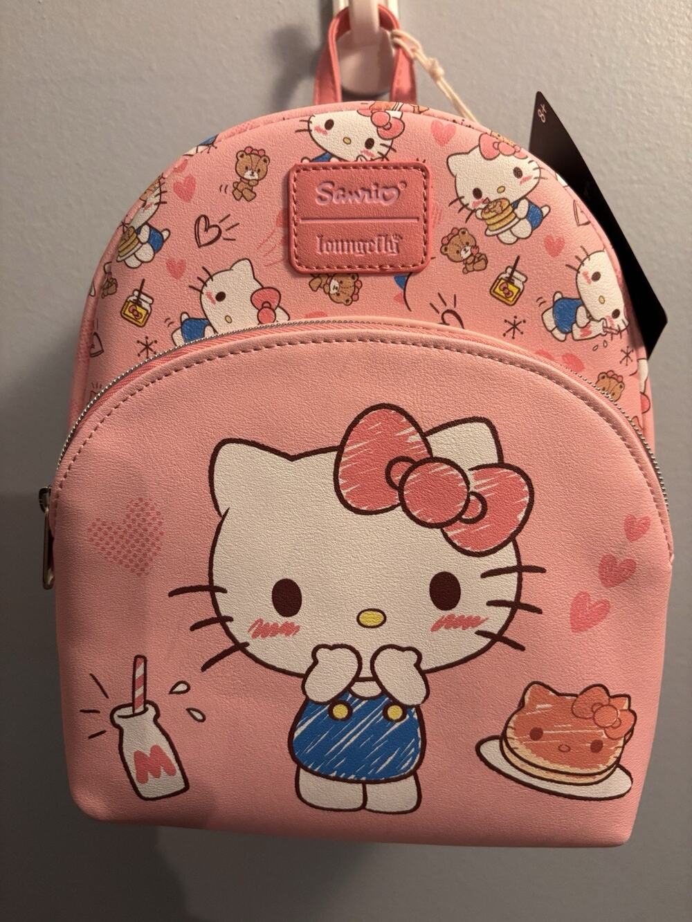 Sanrio Lounged Hello Kitty Bear Treats Mini Backpack